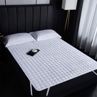 New White Hotel, Guesthouse, Homestay, Dense Matte and Cotton Bed Protector, Hotel Supplies, Homestay Supplies, Bed Protector, White