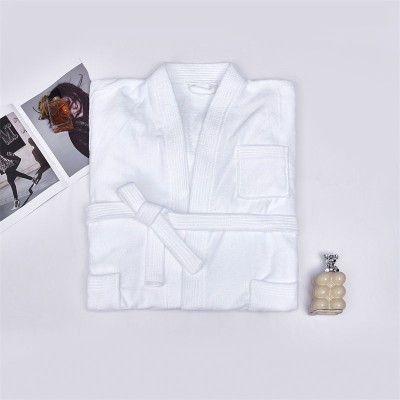 New Cotton Hotel Bathrobe L White