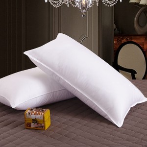 Homestay, Hotel Supplies, Rainproof Cloth, Feather Velvet Pillow Core, White